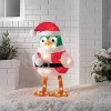 Incandescent Tinsel Santa Bird Christmas Novelty Sculpture Light with Clear Color Light Bulb - Wondershop™ - 2 of 3