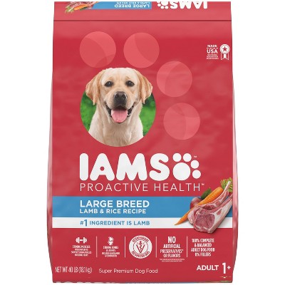 IAMS Proactive Health Lamb and Rice Flavor Large Breed Adult Dry Dog Food