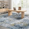 Modern Abstract Area Rug – Soft, Non-Slip, Washable Carpet for Living Room, Bedroom, Dining Room - 3 of 4