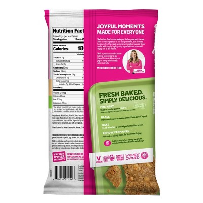 Sweet Loren's Gluten Free & Vegan Apple Cinnamon Oatmeal Bars - 9.5oz/6ct