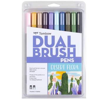 Tombow 10ct Dual Brush Pen Art Markers - Desert Flora