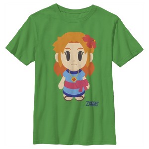 Boy's Nintendo Legend of Zelda Link's Awakening Marin Avatar T-Shirt - 1 of 3