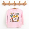 The Juniper Shop Flowers and Butterflies Youth Long Sleeve Tee - XS - Pink - 2 of 4