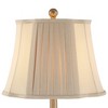 Regency Hill Louis Traditional Table Lamps 25 3/4" High Set of 2 Antique Gold Pleated Bell Shade for Bedroom Living Room Bedside Nightstand Office - 3 of 4