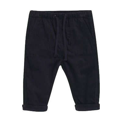 Boy's Baby Rolled Cuffed Corduroy Pants - Minymo
