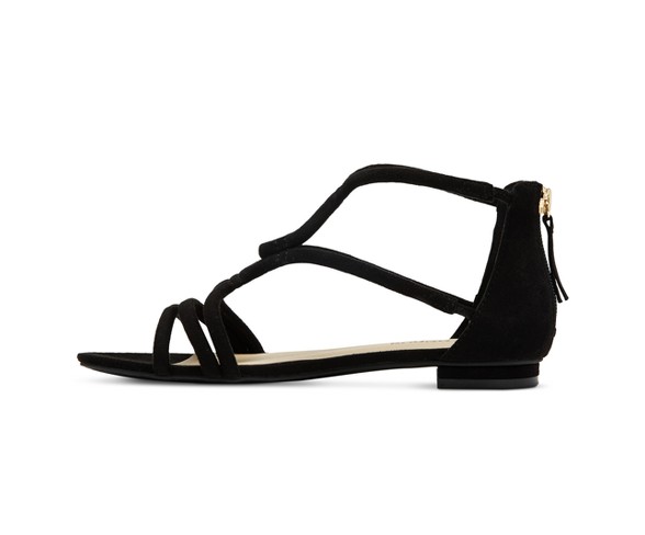 Women's Z-London&#174; Tubular Simple Gladiator Sandals - Black 9.5