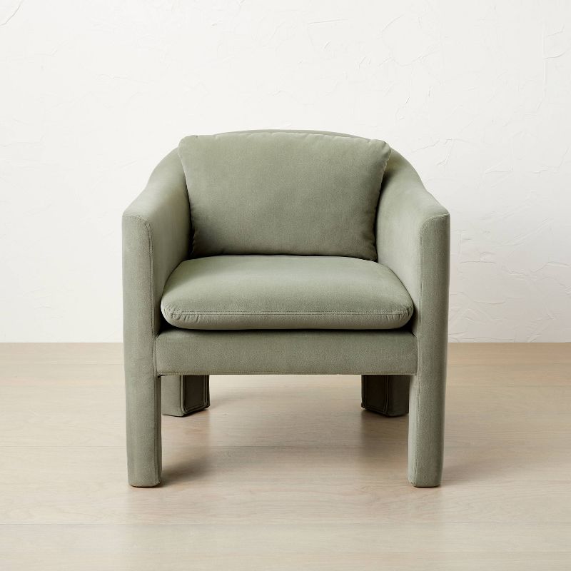 Linaria Fully Upholstered Velvet Accent Chair - Opalhouse™ designed with Jungalow™ , 4 of 15