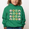 The Juniper Shop Smiley Clover Daisy Toddler Graphic Hoodie - 2 of 3