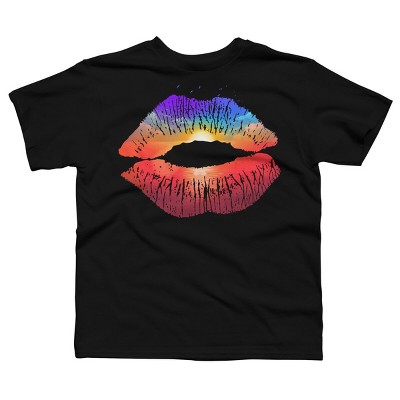 Boy's Design By Humans Summer Kiss By clingcling T-Shirt