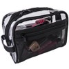 SHANY Clear Toiletry Makeup Bag - Black Mesh - 2 of 4