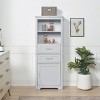 Bathroom Cabinets, Storage Cabinets, Cupboards, Display Cabinets with Open Shelves, Freestanding Living Room Floor Cabinets, Home Office-The Pop Home - 2 of 4