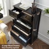 Farmhouse Wood Dresser for Bedroom - 3 of 4