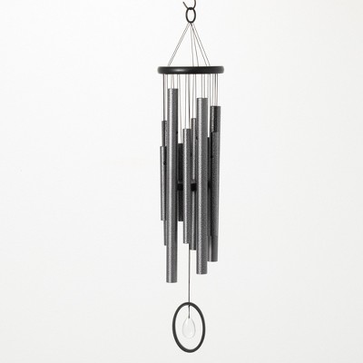 Woodstock Windchimes Crystal Silence Bronze    Wind Chimes For Outside  Wind Chimes For Garden  Patio  and Outdoor DÃƒÂ©cor  21"L