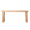 Bella Depot 77" Rustic Natural Wood Console Table Entryway Table - 3 of 4