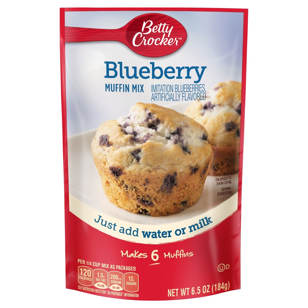 UPC 016000302303 product image for Betty Crocker Blueberry Muffin Mix - 6.5oz | upcitemdb.com