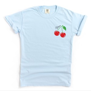 Simply Sage Market Mama Cherries  Garment Dyed Tee - 1 of 4