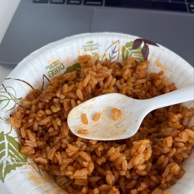 90 Second Spanish Style Rice With Tomatoes And Peppers Microwavable ...