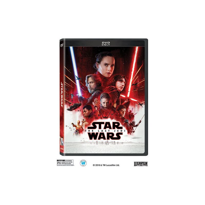 Star Wars: Episode VIII: The Last Jedi (DVD)(2017), 1 of 2