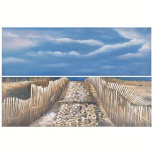 Sea and Sand Diptych Wall Art - Safavieh. - 1 of 2