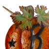 Northlight 33" Orange and Black Stacked Pumpkins Outdoor Halloween Decoration - 4 of 4