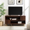 Modern Fluted Door Extendable TV Stand for TVs up to 50" - Saracina Home - image 4 of 4