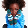 Primary Kids Fleece Lined Fair Isle Mittens - 2 of 2