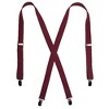 CTM Women's Elastic Clip-End 1 Inch Basic Suspenders - 2 of 4