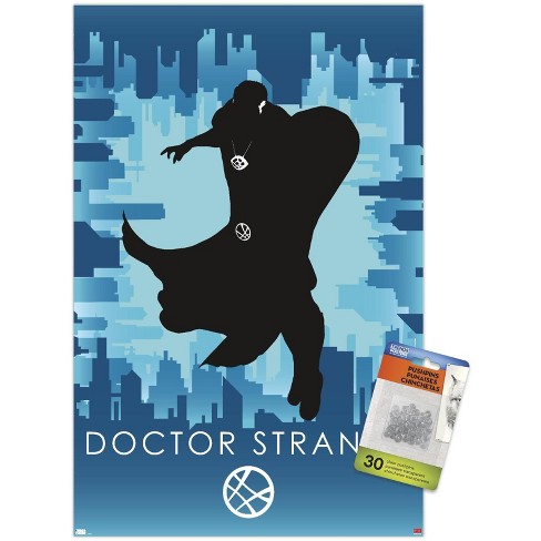 Trends International Marvel Heroic Silhouette - Doctor Strange Unframed Wall Poster Prints - image 1 of 4