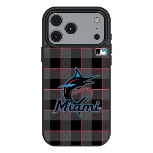 MLB National League Teams Plaid MagSafe Compatible Cell Phone Case for Apple iPhone 17 Series - 1 of 4
