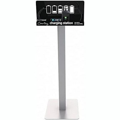 Stand Steady KwikBoost 8 Device Freestanding Charging Station - Black Graphic