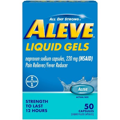 Aleve Acetaminophen Liquid Gels (NSAID) - 50ct