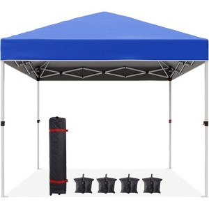 Pop Up Canopy, 10x10 FT Patio Portable Canopy Tent, Waterproof Cover, Outdoor Folding Sun Shelter - 1 of 1