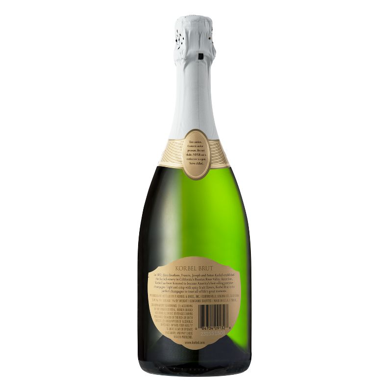 Korbel Brut Champagne - 750ml Bottle, 3 of 12