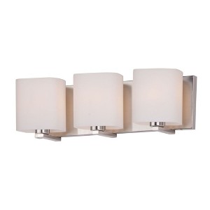Maxim Lighting Wrap 3 - Light Vanity in  Satin Nickel - 1 of 4