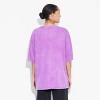 Women's Thank Black Women Oversized Short Sleeve Graphic T-Shirt - Purple - image 2 of 3