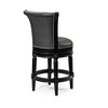 Maven Lane Pullman Swivel High Back Vegan Leather Counter Height Bar Stool - 3 of 4