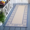 Courtyard CY0901 UV & Stain Resistant Non-Shedding Power Loomed Indoor/Outdoor Rugs - Safavieh - 2 of 4