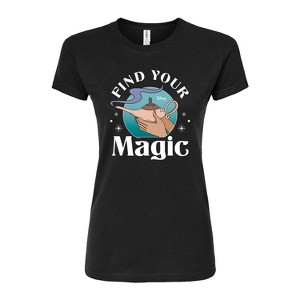 Women's - Disney - Find Your Magic Fitted Graphic T-Shirt - 1 of 3
