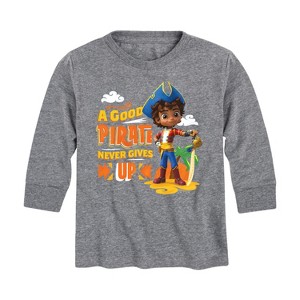 Boys' - Santiago of The Sea - A Good Pirate Long Sleeve Graphic T-Shirt - 1 of 4