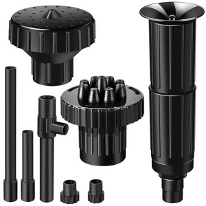 Generic Fountain Pump Nozzle kit 8PC Mushroom Spray Head Kit - 1 of 4