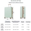 Expandable Spinner Luggage, 3 Piece Expandable Suitcase Sets With Tsa Lock And Spinner Wheels, Carry On Hard Shell Luggage Sets Airline Approved - 2 of 3