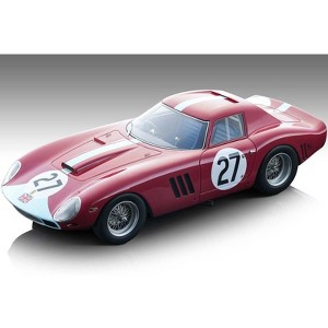 Ferrari 250 GTO #27 "Tourist Trophy" (1964) "Mythos Series" Limited Edition to 40 pieces Worldwide 1/18 Model Car by Tecnomodel - 1 of 3