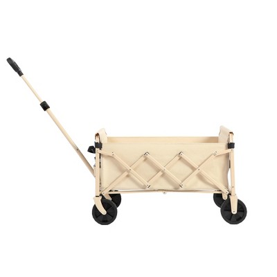 Lightweight Portable Heavy Duty Folding Beach Wagons with Wheels Large Capacity