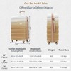Kumasinova ABS Luggage Set of 3,Hardshell Spinner Suitcase with TSA Lock,Lightweight Travel Suitcases,Airline-Approved,20/24/28" - 3 of 4
