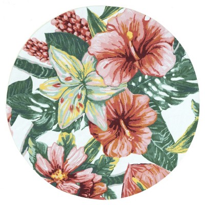 Nuloom Contemporary Floral Sabrina Indoor/Outdoor Patio Area Rug