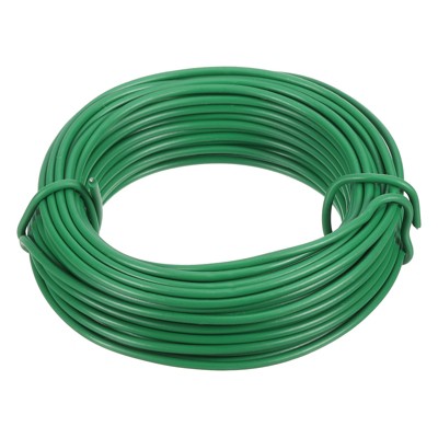 Unique Bargains TPR Coated Flexible Durable Rust-resistant Garden Plant Ties 1 Pc
