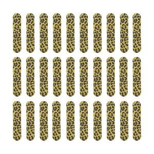 Unique Bargains Mini Straight Sponge Nail Buffers 30 Pcs - 1 of 4
