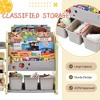 NicBex Kids Bookshelf with Toy Storage,Modern Book Shelves with 17-HDPE Bins,5-Tier Bookcase for Nursery,Children's Room,Kids Furniture Set - 4 of 4