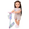 Our Generation Ride the Rainbow Romper Outfit and Scooter Accessory for 18" Dolls - 3 of 4