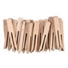 Creativity Street® Flat Slotted Clothespins, Natural, 3.75", 40 Per Pack, 6 Packs - 3 of 3
